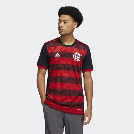 Adidas Flamengo 2022/23 Men's Home Shirt - Image 3