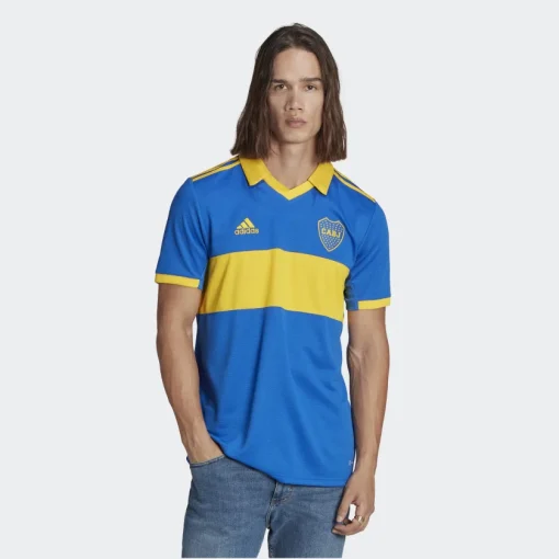 Adidas Boca Juniors 2022/23 Men's Home Shirt - Image 3