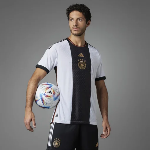 Adidas Germany 2022/23 Men's Home Shirt - Image 4