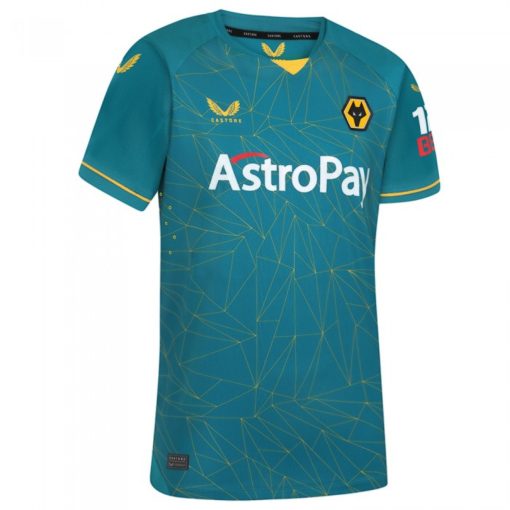 Castore Wolves 2022/23 Men's Away Shirt - Image 2