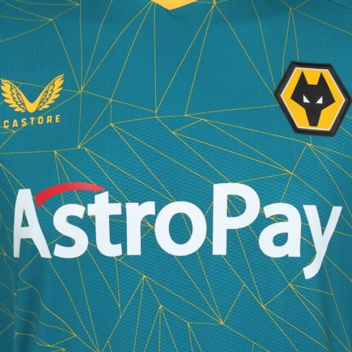 Castore Wolves 2022/23 Men's Away Shirt - Image 4