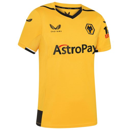 Castore Wolves 2022/23 Men's Home Shirt - Image 3