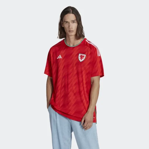 Adidas Wales 2022/23 Men's Home Shirt - Image 3