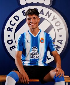 Kelme Espanyol 2022/23 Men's Home Shirt