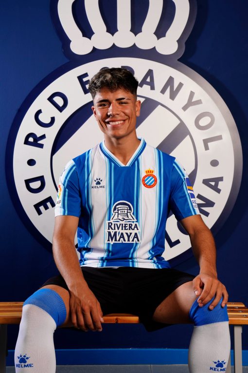 Kelme Espanyol 2022/23 Men's Home Shirt