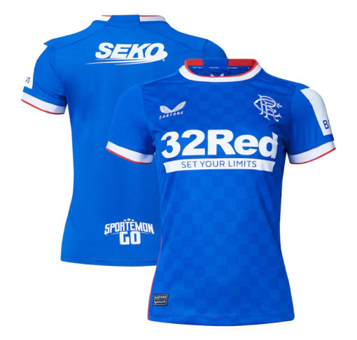 Castore Rangers 2022/23 Women's Home Shirt