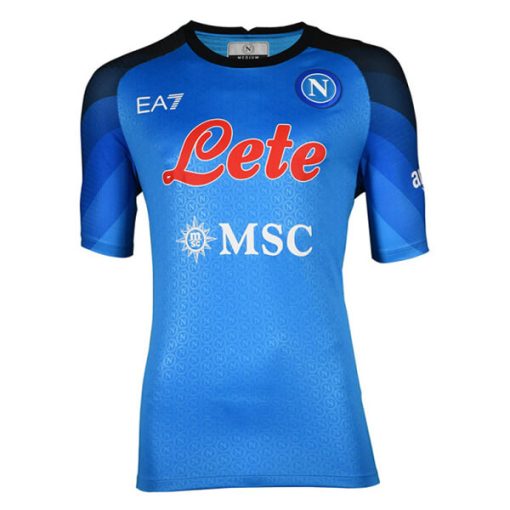 EA7 Napoli 2022/23 Men's Home Shirt