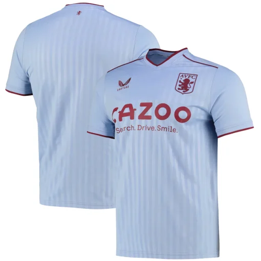 Castore Aston Villa 2022/23 Men's Away Shirt - Image 3