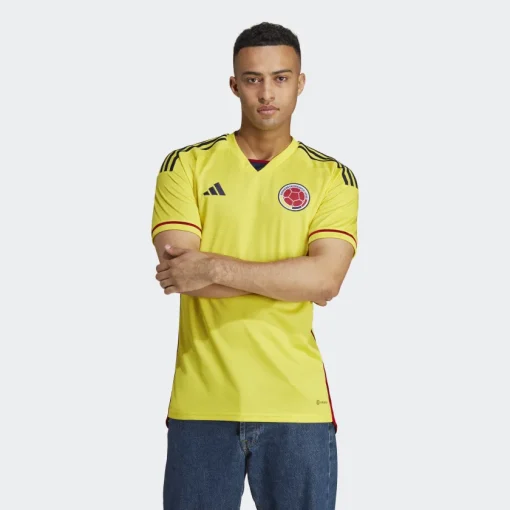 Adidas Colombia 2022/23 Men's Home Shirt - Image 3