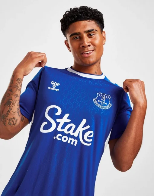 Hummel Everton 2022/23 Men's Home Shirt - Image 4