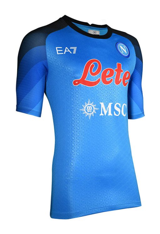 EA7 Napoli 2022/23 Men's Home Shirt