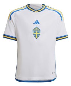 Adidas Sweden 2022/23 Youth Away Shirt