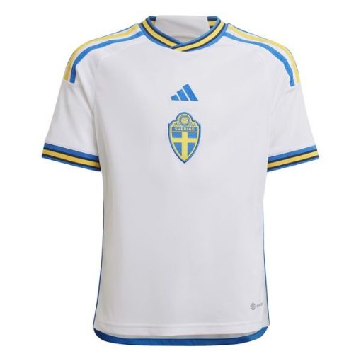 Adidas Sweden 2022/23 Youth Away Shirt