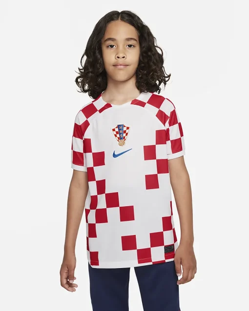 Nike Croatia 2022/23 Youth Home Shirt