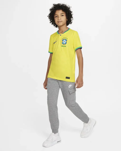 Nike Brazil 2022/23 Youth Home Shirt