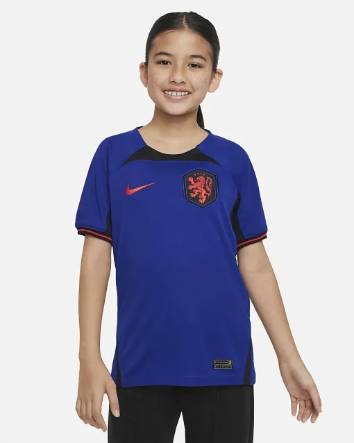 Nike Netherlands 2022/23 Youth Away Shirt