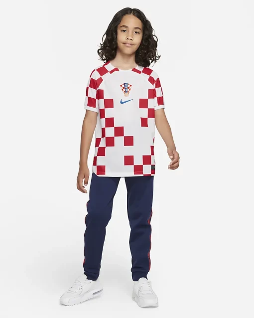 Nike Croatia 2022/23 Youth Home Shirt