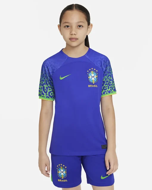 Nike Brazil 2022/23 Youth Away Shirt