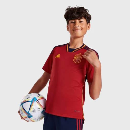 Adidas Spain 2022/23 Youth Home Shirt