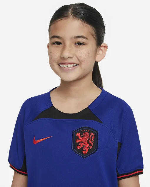 Nike Netherlands 2022/23 Youth Away Shirt