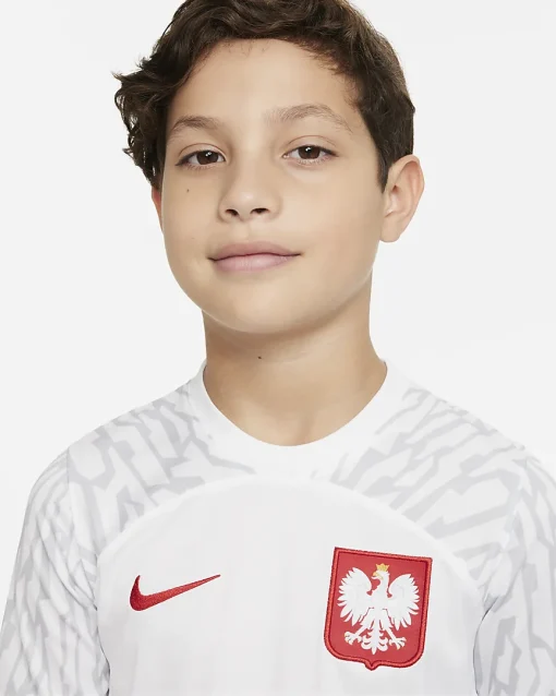 Nike Poland 2022/23 Youth Home Shirt