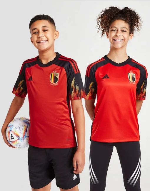 Adidas Belgium 2022/23 Youth Home Shirt