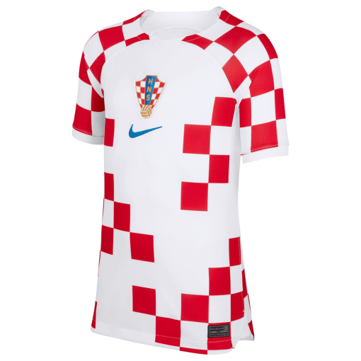 Nike Croatia 2022/23 Youth Home Shirt