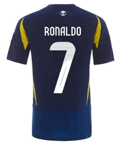 Adidas Al-Nassr #7 Cristiano Ronaldo 2024/25 Men's Away Shirt