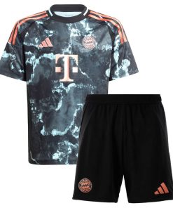 Adidas Bayern Munich 2024/25 Infant Away Shirt & Shorts Set