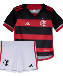Adidas Flamengo 2024/25 Infant Home Shirt & Shorts Set