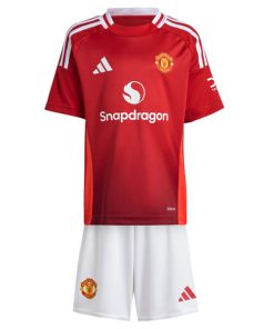 Adidas Manchester United 2024/25 Infant Home Shirt & Shorts Set