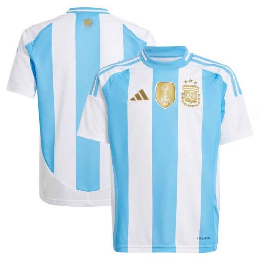 Adidas Argentina 2024 Youth Home Shirt - Image 3