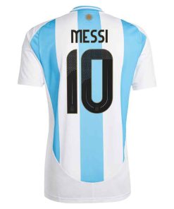 Adidas Argentina #10 Lionel Messi 2024 Men's Home Shirt