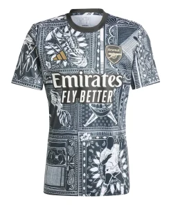 Adidas Arsenal x Ian Wright 2024 Performance Pre Match Shirt