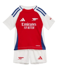 Adidas Arsenal 2024/25 Infant Home Shirt & Shorts Set