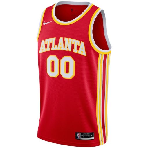 Nike Atlanta Hawks Custom Unisex Swingman Jersey - Icon Edition - Red
