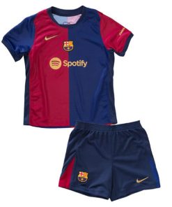 Nike Barcelona 2024/25 Infant Home Shirt & Shorts Set