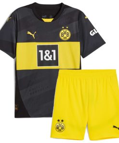 Puma Borussia Dortmund 2024/25 Infant Away Shirt & Shorts Set