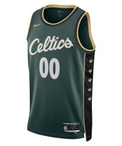 Nike Boston Celtics  Unisex  Swingman Custom Jersey - City Edition - Kelly Green