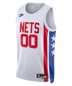 Nike Brooklyn Nets Custom Unisex Swingman Jersey - Classic Edition - White