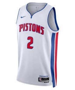 Nike Detroit Pistons #2 Cade Cunningham Unisex Swingman Jersey - Association Edition - White