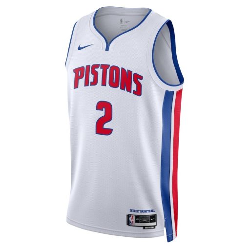 Nike Detroit Pistons #2 Cade Cunningham Unisex Swingman Jersey - Association Edition - White