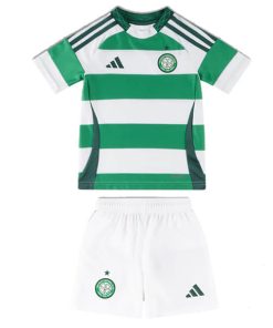 Adidas Celtic 2024/25 Infant Home Shirt & Shorts Set