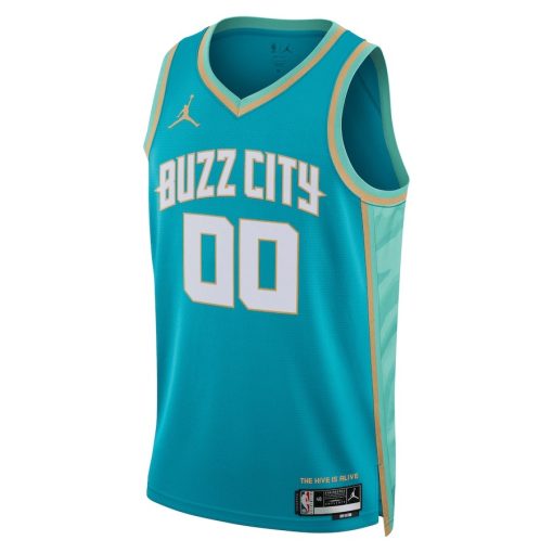 Jordan Charlotte Hornets Custom Unisex Swingman Jersey - City Edition - Teal