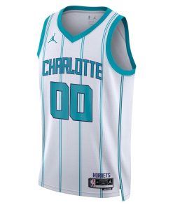 Jordan Charlotte Hornets Custom Unisex Swingman Jersey - Association Edition - White