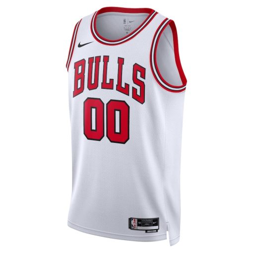 Nike Chicago Bulls Custom Unisex Swingman Jersey - Association Edition - White