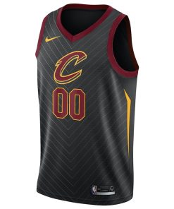 Nike Cleveland Cavaliers Custom Unisex Swingman Jersey - Statement Edition - Black