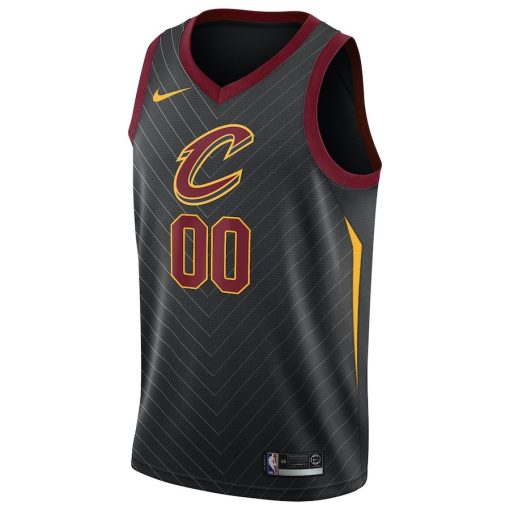 Nike Cleveland Cavaliers Custom Unisex Swingman Jersey - Statement Edition - Black
