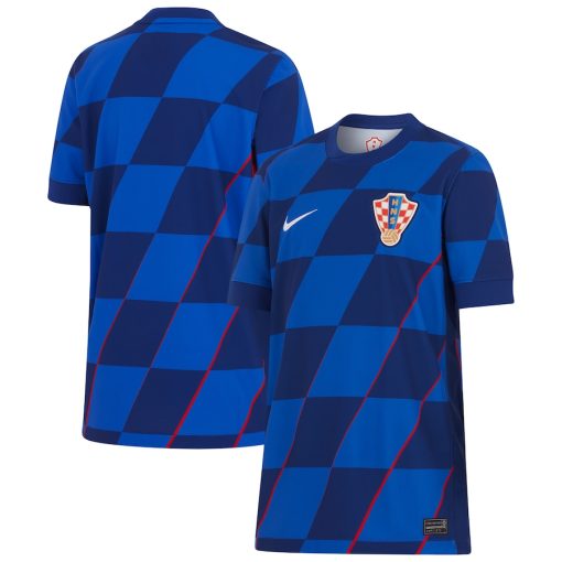 Nike Croatia 2024 Youth Away Stadium Shirt - Image 3