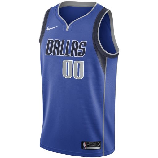 Nike Dallas Mavericks Custom Unisex Swingman Jersey - Icon Edition - Blue